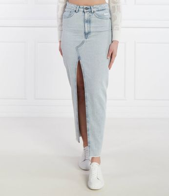 Spódnica na wiosnę casualowa DONDUP - made in Italy ze sklepu: Gomez Fashion Store w kategorii: Spódnice - zdjęcie 874714-BD9-10338_DN242W000030800