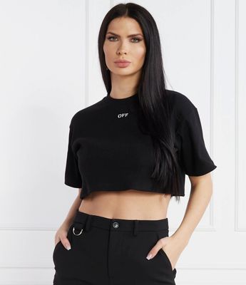 Bluzka damska sportowa Off-White ze sklepu: Gomez Fashion Store w kategorii: Bluzki damskie - zdjęcie 874714-BD9-10338_OF241W000002006