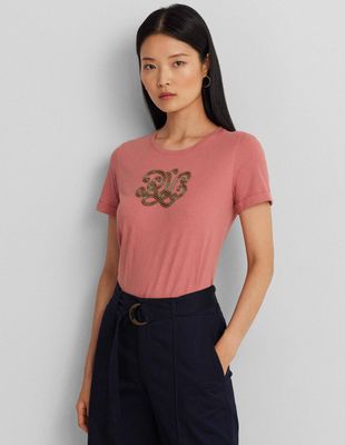 LAUREN RALPH LAUREN - Bluzka damska na wiosnę ze sklepu: Gomez Fashion Store w kategorii: Bluzki damskie - zdjęcie 874714-BD9-10338_RL241W000043NW7