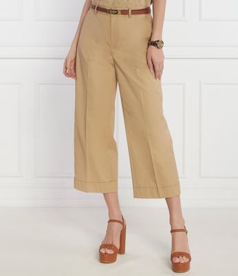 Spodnie damskie na wiosnę retro LAUREN RALPH LAUREN ze sklepu: Gomez Fashion Store w kategorii: Spodnie damskie - zdjęcie 874714-BD9-10338_RL241W000046HZ1