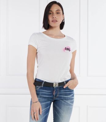 Bluzka damska Dsquared2 ze sklepu: Gomez Fashion Store w kategorii: Bluzki damskie - zdjęcie 874714-BD9-10338_DQ242W000003100