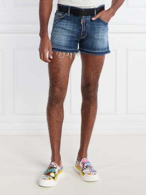 Spodenki męskie Dsquared2 ze sklepu: Gomez Fashion Store w kategorii: Spodenki męskie - zdjęcie 874714-BD9-10338_DQ242M000060470