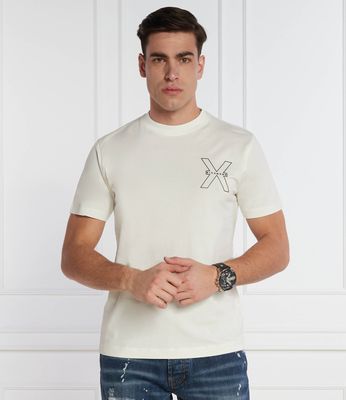 T-shirt męski casual Richmond X ze sklepu: Gomez Fashion Store w kategorii: T-shirty męskie - zdjęcie 874714-BD9-10338_RX242M000006005