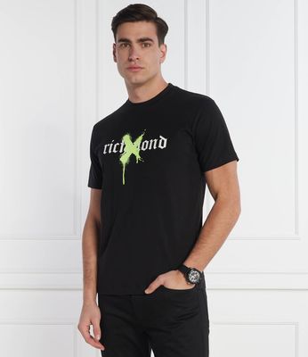 T-shirt męski na wiosnę Richmond X ze sklepu: Gomez Fashion Store w kategorii: T-shirty męskie - zdjęcie 874714-BD9-10338_RX242M000008000