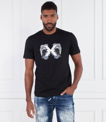 Richmond X - T-shirt męski młodzieżowy na wiosnę ze sklepu: Gomez Fashion Store w kategorii: T-shirty męskie - zdjęcie 874714-BD9-10338_RX242M000010000