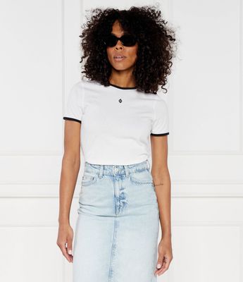Bluzka damska na wiosnę Samsøe Samsøe ze sklepu: Gomez Fashion Store w kategorii: Bluzki damskie - zdjęcie 874714-BD9-10338_SS242W000005020