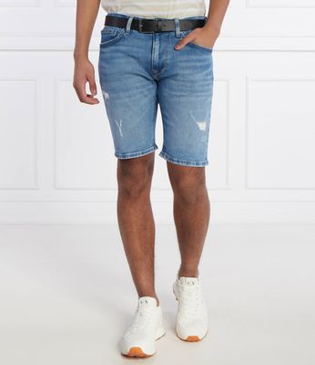 Spodenki męskie casual Pepe Jeans London ze sklepu: Gomez Fashion Store w kategorii: Spodenki męskie - zdjęcie 874714-BD9-10338_PJ242M000019010