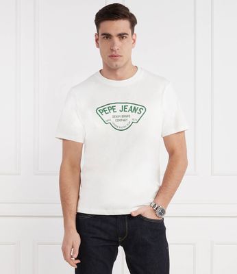Pepe Jeans London - T-shirt męski na wiosnę ze sklepu: Gomez Fashion Store w kategorii: T-shirty męskie - zdjęcie 874714-BD9-10338_PJ242M000040803