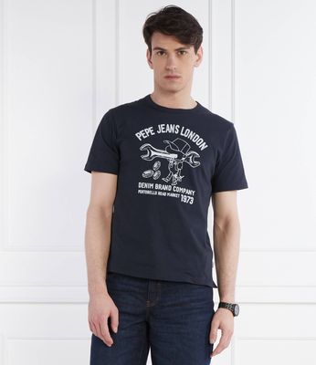 T-shirt męski Pepe Jeans London ze sklepu: Gomez Fashion Store w kategorii: T-shirty męskie - zdjęcie 874714-BD9-10338_PJ242M000042594