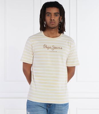 T-shirt męski Pepe Jeans London ze sklepu: Gomez Fashion Store w kategorii: T-shirty męskie - zdjęcie 874714-BD9-10338_PJ242M000045839