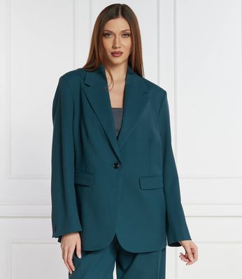 Marynarka elegancki Samsøe Samsøe ze sklepu: Gomez Fashion Store w kategorii: Marynarki damskie - zdjęcie 874714-BD9-10338_SS241W000003065