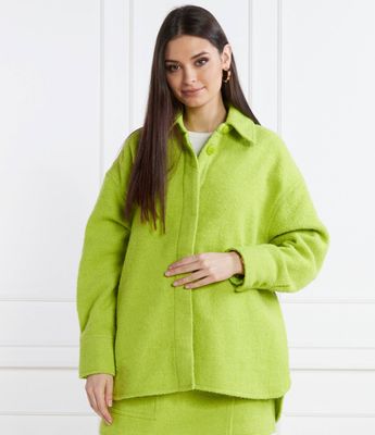 Kurtka damska casual Samsøe Samsøe ze sklepu: Gomez Fashion Store w kategorii: Kurtki damskie - zdjęcie 874714-BD9-10338_SS241W000010071