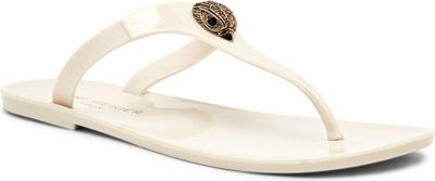 Klapki damskie na lato Kurt Geiger ze sklepu: Gomez Fashion Store w kategorii: Klapki damskie - zdjęcie 874714-BD9-10338_KG242W000018035