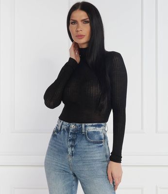 Patrizia Pepe - Bluzka damska jesienna ze sklepu: Gomez Fashion Store w kategorii: Bluzki damskie - zdjęcie 874714-BD9-10338_PK241W000076049