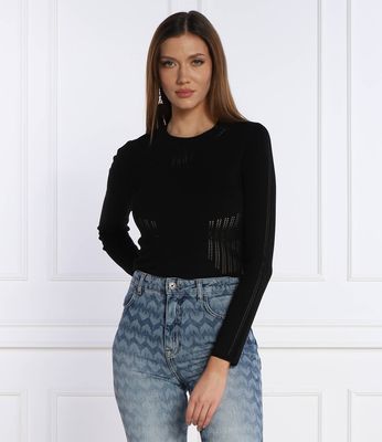 Sweter damski na zimę Patrizia Pepe ze sklepu: Gomez Fashion Store w kategorii: Swetry damskie - zdjęcie 874714-BD9-10338_PK241W000078049