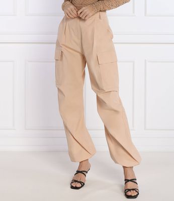 Spodnie damskie wiosenne Patrizia Pepe ze sklepu: Gomez Fashion Store w kategorii: Spodnie damskie - zdjęcie 874714-BD9-10338_PK241W000107387