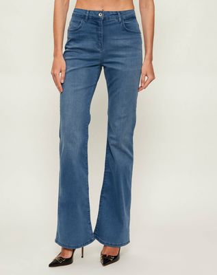 Jeansy damskie w miejskim stylu Patrizia Pepe ze sklepu: Gomez Fashion Store w kategorii: Jeansy damskie - zdjęcie 874714-BD9-10338_PK241W000117249
