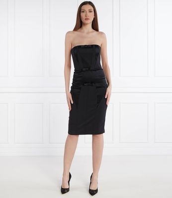 Sukienka na wiosnę Elisabetta Franchi ze sklepu: Gomez Fashion Store w kategorii: Sukienki - zdjęcie 874714-BD9-10338_EF242W000006110