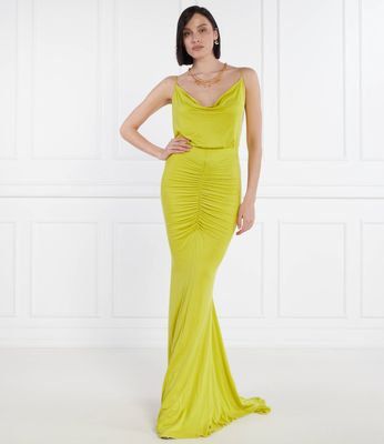 Sukienka na lato Elisabetta Franchi ze sklepu: Gomez Fashion Store w kategorii: Sukienki - zdjęcie 874714-BD9-10338_EF242W000007170