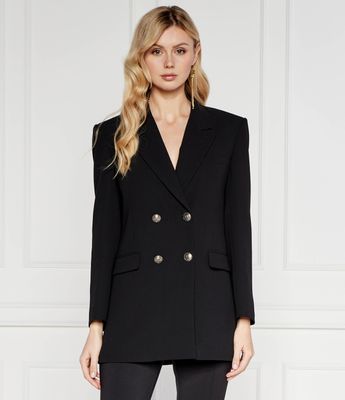 Marynarka jesienny elegancki Elisabetta Franchi ze sklepu: Gomez Fashion Store w kategorii: Marynarki damskie - zdjęcie 874714-BD9-10338_EF242W000021110