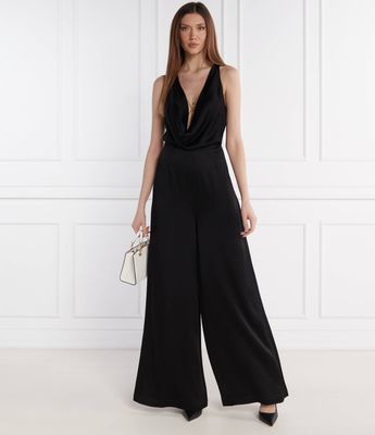 Kombinezon damski wiosenny elegancki Elisabetta Franchi ze sklepu: Gomez Fashion Store w kategorii: Kombinezony damskie - zdjęcie 874714-BD9-10338_EF242W000028110