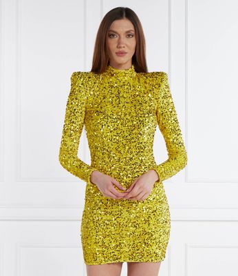 Elisabetta Franchi - Sukienka na wiosnę ze sklepu: Gomez Fashion Store w kategorii: Sukienki - zdjęcie 874714-BD9-10338_EF242W000050170