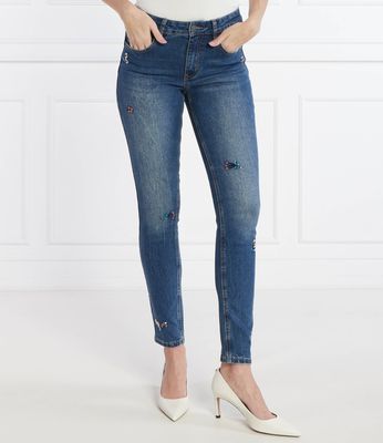 Jeansy damskie Desigual ze sklepu: Gomez Fashion Store w kategorii: Jeansy damskie - zdjęcie 874714-BD9-10338_DU242W000056009