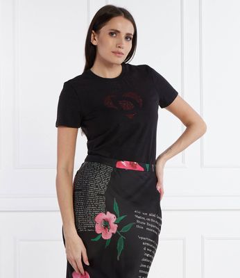 Bluzka damska na wiosnę młodzieżowa Desigual ze sklepu: Gomez Fashion Store w kategorii: Bluzki damskie - zdjęcie 874714-BD9-10338_DU242W000097002