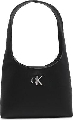 Torebka hobo elegancki Calvin Klein Jeans ze sklepu: Gomez Fashion Store w kategorii: Torebki hobo - zdjęcie 874714-BD9-10338_CJ242W000038A81