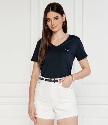 Bluzka damska Pepe Jeans London ze sklepu: Gomez Fashion Store w kategorii: Bluzki damskie - zdjęcie 874714-BD9-10338_PJ242W000036594