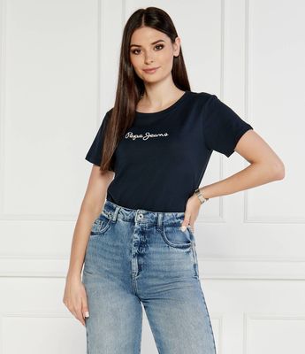 Bluzka damska casual Pepe Jeans London ze sklepu: Gomez Fashion Store w kategorii: Bluzki damskie - zdjęcie 874714-BD9-10338_PJ242W000037594
