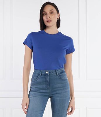 Bluzka damska wiosenna casual Patrizia Pepe ze sklepu: Gomez Fashion Store w kategorii: Bluzki damskie - zdjęcie 874714-BD9-10338_PK242W000053418