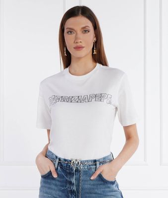 Bluzka damska na wiosnę Patrizia Pepe ze sklepu: Gomez Fashion Store w kategorii: Bluzki damskie - zdjęcie 874714-BD9-10338_PK242W000056099