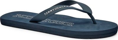 Tommy Hilfiger - Klapki męskie letnie ze sklepu: Gomez Fashion Store w kategorii: Klapki męskie - zdjęcie 874714-BD9-10338_TH242M000001F23