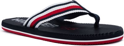 Klapki męskie letnie Tommy Hilfiger ze sklepu: Gomez Fashion Store w kategorii: Klapki męskie - zdjęcie 874714-BD9-10338_TH242M000002F23