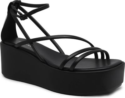 Sandały damskie eleganckie Calvin Klein ze sklepu: Gomez Fashion Store w kategorii: Sandały damskie - zdjęcie 874714-BD9-10338_CK242W000030A23