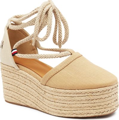 Tommy Hilfiger - Sandały damskie na lato ze sklepu: Gomez Fashion Store w kategorii: Sandały damskie - zdjęcie 874714-BD9-10338_TH242W000165F51