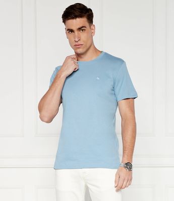 Calvin Klein Jeans - T-shirt męski casualowy na wiosnę ze sklepu: Gomez Fashion Store w kategorii: T-shirty męskie - zdjęcie 874714-BD9-10338_CJ242M000062351