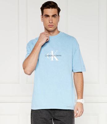 T-shirt męski młodzieżowy Calvin Klein Jeans ze sklepu: Gomez Fashion Store w kategorii: T-shirty męskie - zdjęcie 874714-BD9-10338_CJ242M000072351