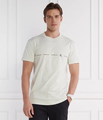 T-shirt męski Calvin Klein Jeans ze sklepu: Gomez Fashion Store w kategorii: T-shirty męskie - zdjęcie 874714-BD9-10338_CJ242M000073356