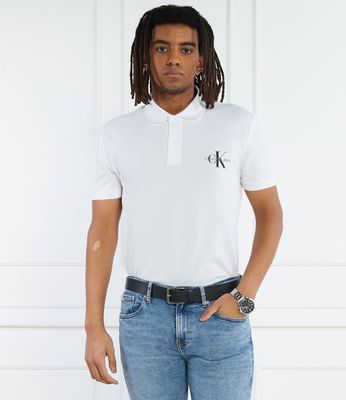 T-shirt męski casual na wiosnę Calvin Klein Jeans ze sklepu: Gomez Fashion Store w kategorii: T-shirty męskie - zdjęcie 874714-BD9-10338_CJ242M000080210