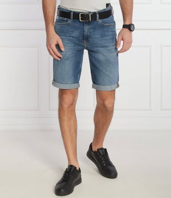 Spodenki męskie casual Calvin Klein Jeans ze sklepu: Gomez Fashion Store w kategorii: Spodenki męskie - zdjęcie 874714-BD9-10338_CJ242M000102195
