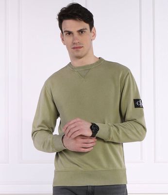 Bluza męska casual Calvin Klein Jeans ze sklepu: Gomez Fashion Store w kategorii: Bluzy męskie - zdjęcie 874714-BD9-10338_CJ242M000113442