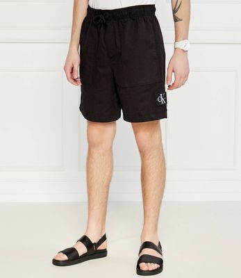 Spodenki męskie sportowe Calvin Klein Jeans ze sklepu: Gomez Fashion Store w kategorii: Spodenki męskie - zdjęcie 874714-BD9-10338_CJ242M000141A81