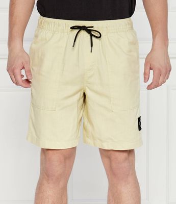 Spodenki męskie na lato Calvin Klein Jeans ze sklepu: Gomez Fashion Store w kategorii: Spodenki męskie - zdjęcie 874714-BD9-10338_CJ242M000141395