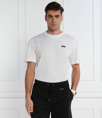 T-shirt męski casual wiosenny Calvin Klein ze sklepu: Gomez Fashion Store w kategorii: T-shirty męskie - zdjęcie 874714-BD9-10338_CK242M000073257