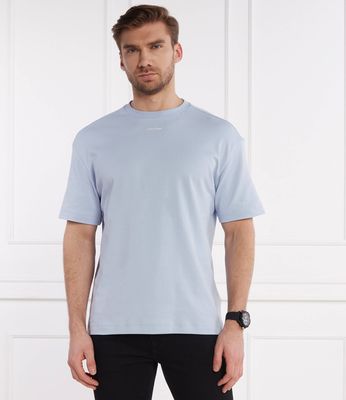T-shirt męski casualowy Calvin Klein ze sklepu: Gomez Fashion Store w kategorii: T-shirty męskie - zdjęcie 874714-BD9-10338_CK242M000076C17