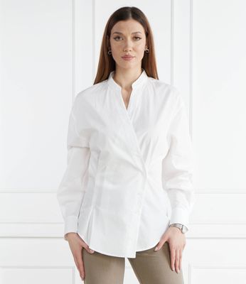 Koszula damska wiosenna Calvin Klein ze sklepu: Gomez Fashion Store w kategorii: Koszule damskie - zdjęcie 874714-BD9-10338_CK242W000039257