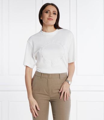 Bluzka damska casualowa Calvin Klein ze sklepu: Gomez Fashion Store w kategorii: Bluzki damskie - zdjęcie 874714-BD9-10338_CK242W000040257