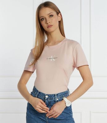 Bluzka damska wiosenna Calvin Klein Jeans ze sklepu: Gomez Fashion Store w kategorii: Bluzki damskie - zdjęcie 874714-BD9-10338_CJ242W000089386